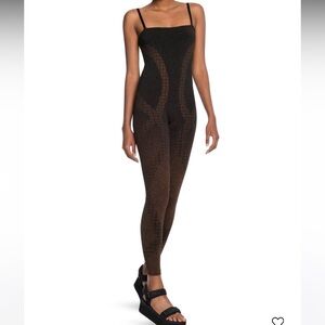 NWT Wolford Metallic Jumpsuit XS